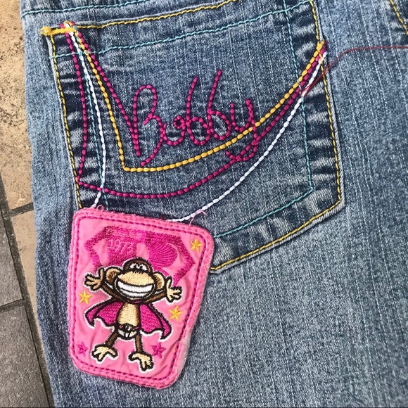 Vintage Bobby Jack Monkey Capri Denim Jeans - Picture 7 of 12